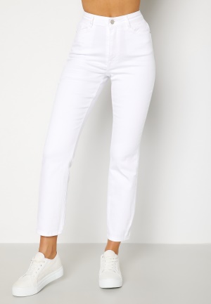 BUBBLEROOM Lana high waist jeans White 48