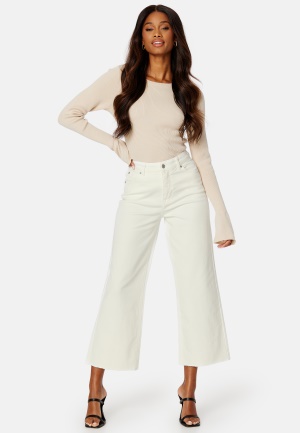 BUBBLEROOM Liv Cropped Jeans Offwhite 38
