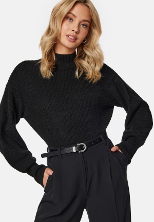 BUBBLEROOM Madina knitted sweater Black M