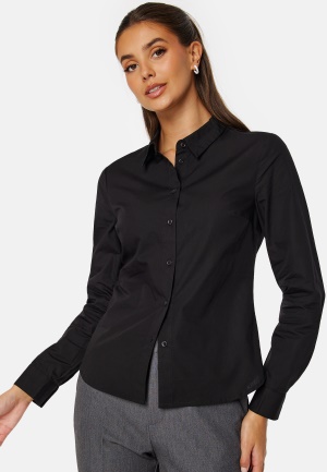 Image of BUBBLEROOM Milla Slim Fit Shirt Black 34