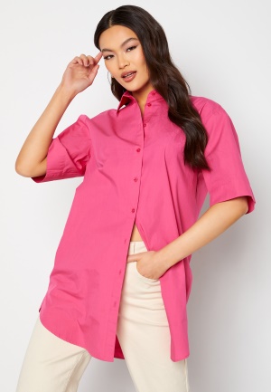 Bilde av Bubbleroom Minou Ss Long Shirt Pink 34