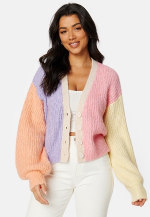 BUBBLEROOM Namila knitted cardigan Multi colour XS