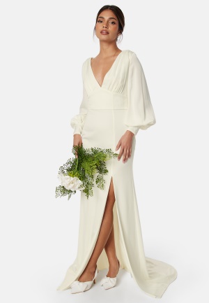 Läs mer om Bubbleroom Occasion Elexis Wedding Gown White 46