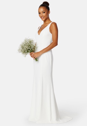 Läs mer om Bubbleroom Occasion Hazelle Wedding Gown White 48