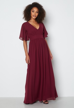 Bubbleroom Occasion Isobel gown Wine-red 34