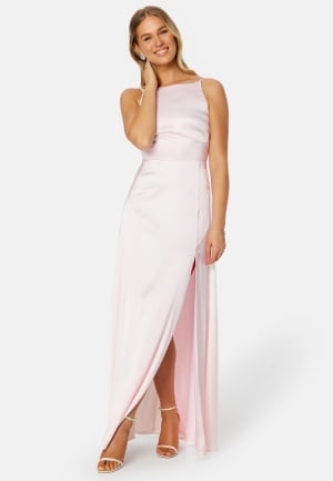 Bubbleroom Occasion Laylani Satin Gown Powder pink 46