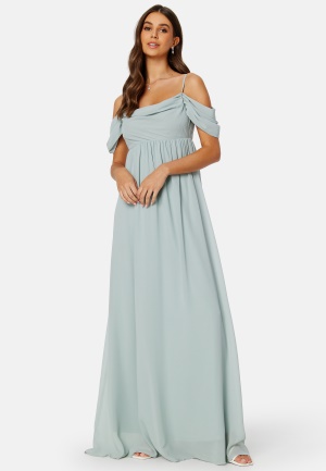 Bubbleroom Occasion Luciana Gown Dusty green 38