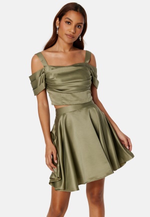 Bubbleroom Occasion Ortiza Bustier Top Olive green 36