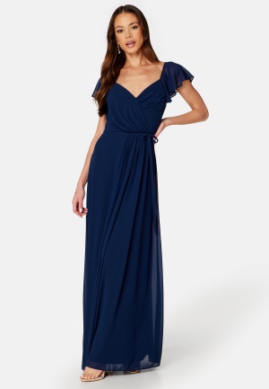 Bubbleroom Occasion Rosabelle Gown Navy 38