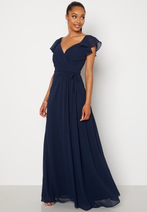 Bubbleroom Occasion Rosabelle Gown Navy 44