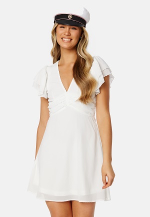 Läs mer om Bubbleroom Occasion Vallie Dress White 38
