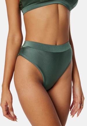 Läs mer om BUBBLEROOM High Waist Bikini Bottom Green 34