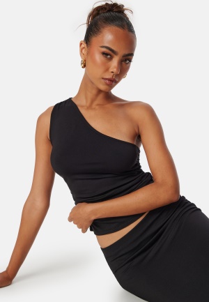 Läs mer om BUBBLEROOM One Shoulder Top Black S