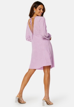 Image of BUBBLEROOM Sonora Open Back Dress Lilac S