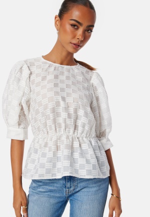 Image of BUBBLEROOM Structured Blouse White L