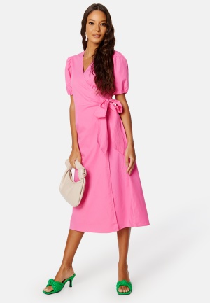 Läs mer om BUBBLEROOM Tova Midi Dress Pink 36