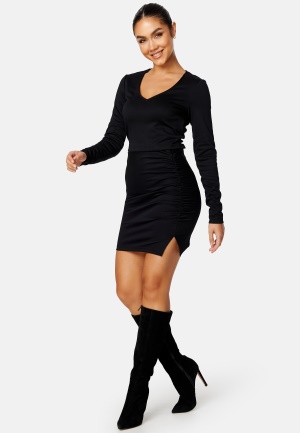 BUBBLEROOM Valentina mini skirt set Black XL