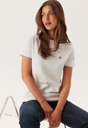 Läs mer om Calvin Klein Jeans Archive Jersey Crew Tee Yaa Brilliant White M