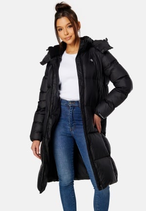 Calvin Klein Jeans CK MW Down Long Puffer BEH Ck Black L