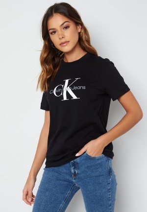 Läs mer om Calvin Klein Jeans Core Monogram Regular Tee BEH Ck Black XL
