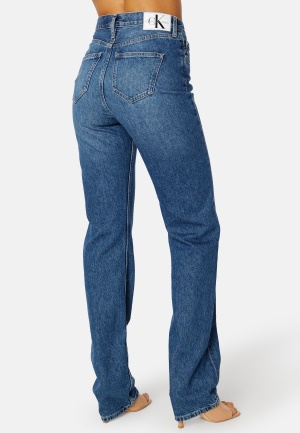 Läs mer om Calvin Klein Jeans High Rise Straight 1BJ Denim Dark 29/32