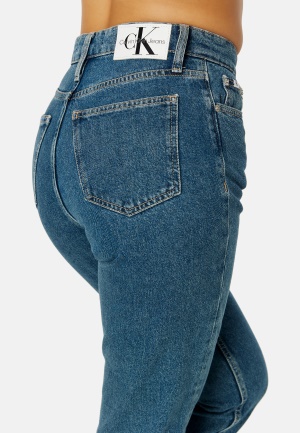 Image of Calvin Klein Jeans Mom Jeans Ankle 1BJ Denim Dark 26
