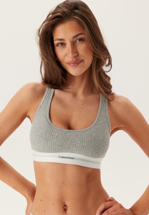 Läs mer om Calvin Klein Lightly Lined Bralette P7A Grey Heather L