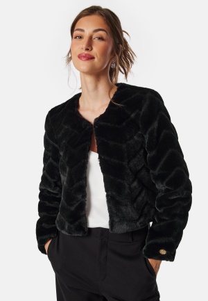 Läs mer om Chiara Forthi Diva Party Faux Fur Black 34