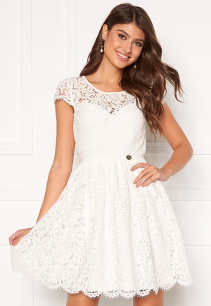 Chiara Forthi Guidia lace dress White 42