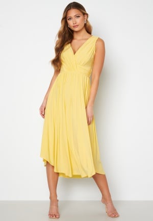 Chiara Forthi Chiara Forthi Valeria Dress Yellow XL midikjoler for dame -