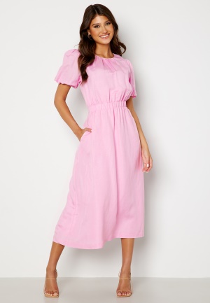 Bilde av Forever New Noa Linen Midi Dress Pink 34
