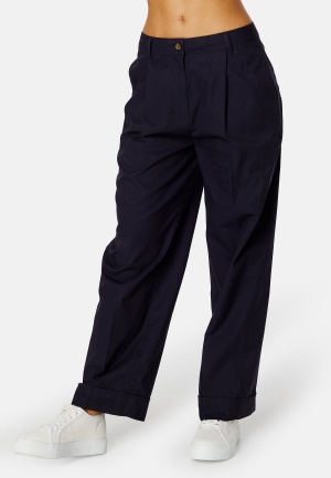 GANT Relaxed Turn Up Chinos 433 Evening Blue 42