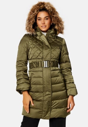 Guess Lolie Down Jacket BVMU BURNT OLIVE MUL L