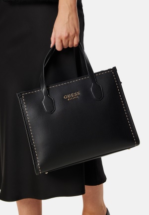 Image of Guess Silvana 2 Compartment Tote BLA Black One size