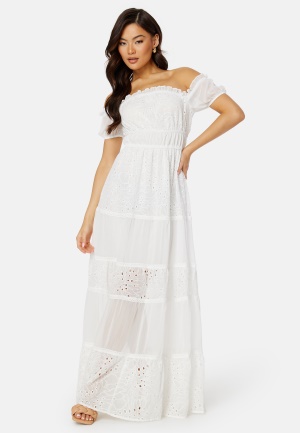 Guess Zena Long Dress G011 Pure White L