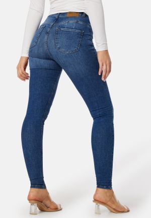 Bilde av Happy Holly Amy Push Up Jeans Medium Denim 34r