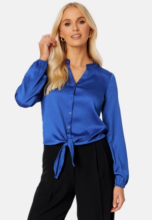Happy Holly Graci knot blouse Blue 40/42