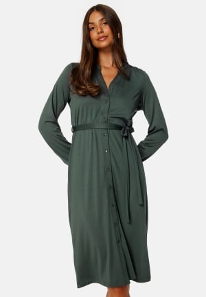 Happy Holly Madelyn midi dress Dark green 40/42