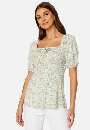 Happy Holly Toni Top Green / Floral 40/42