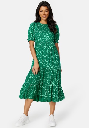 Happy Holly Tris dress Green / Patterned 36/38