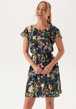Image of Ida Sjöstedt Nadia Dress Dark Flowers 38