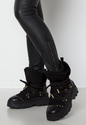 Inuikii INUIKII Trekking Plain Sneaker 201 Black 38 vinterstøvler for dame  