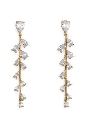 Image of Ivory & Co Willow Gold Earring Gold One size