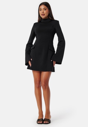 Läs mer om Josefin Lavold X Bubbleroom Josefin Power Dress Black M