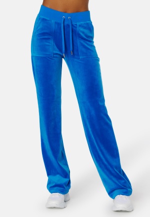 Juicy Couture Del Ray Classic Velour Pant Skydiver L