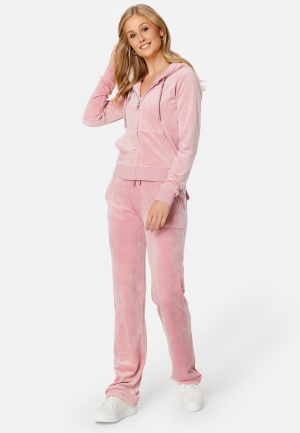 Juicy Couture Del Ray Classic Velour Pant Zephyr L