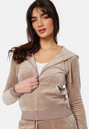 Juicy Couture Robertson Classic Velour Hoodie Fungi XXS