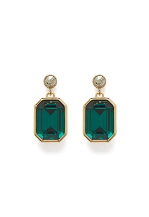 LILY AND ROSE Diane Earrings Emerald One size
