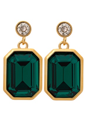 LILY AND ROSE Diane Earrings Emerald One size