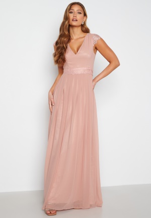 Moments New York Athena Chiffon Gown Dusty pink 40